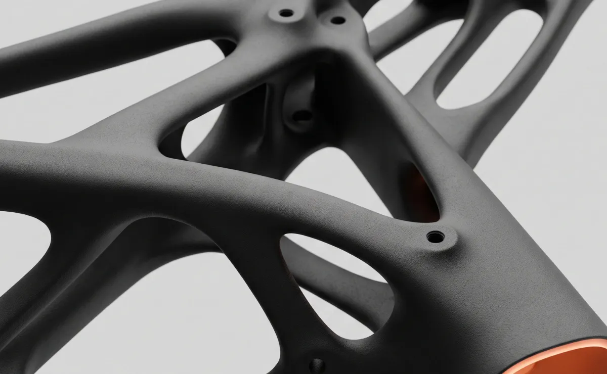 Lightweight lattice-structured drone arm, 3D printed