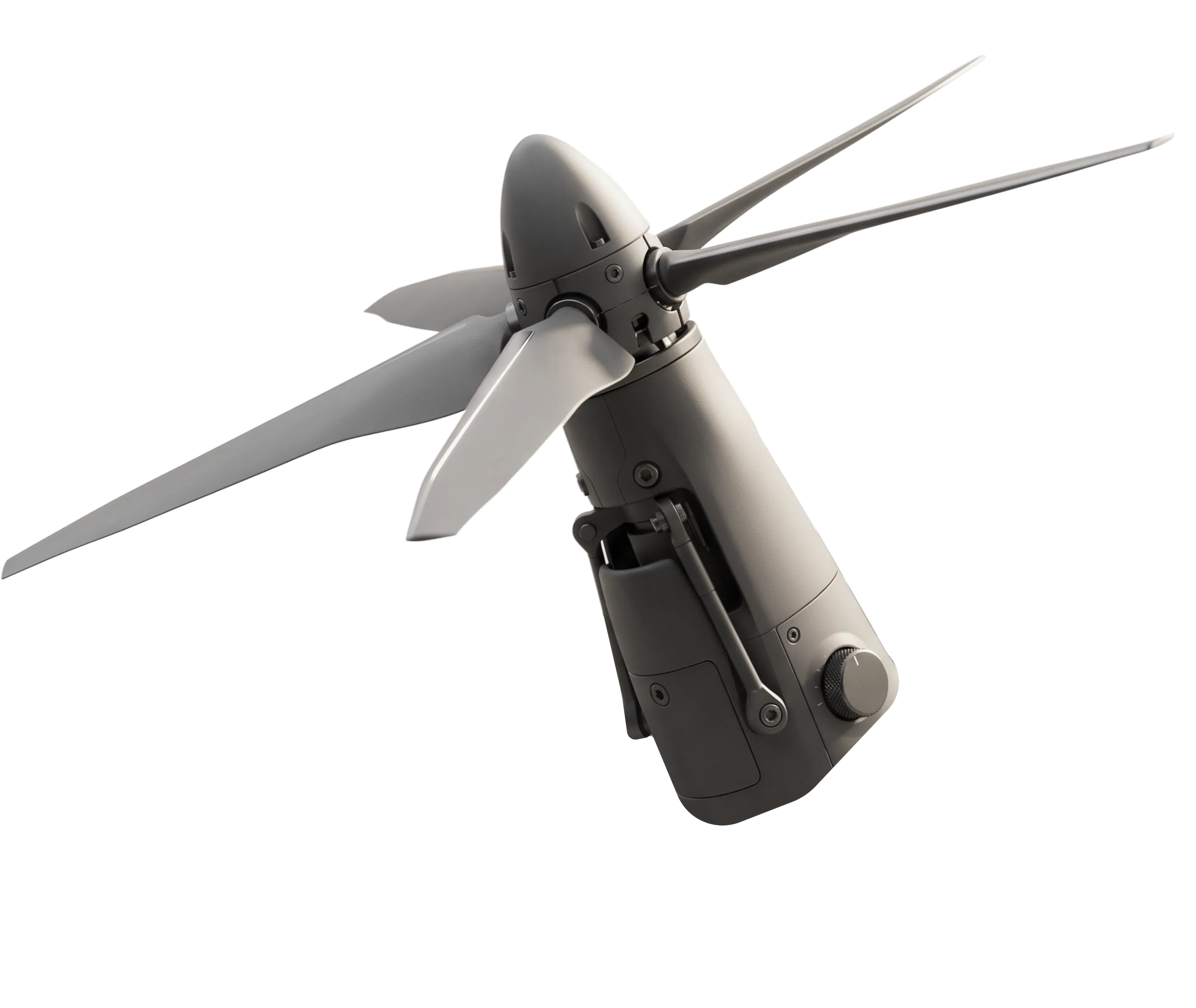 eVTOL lift-fan rotor pod with the acoustic lift-fan liner highlighted